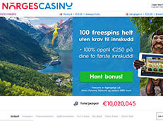 NorgesCasino screenshot